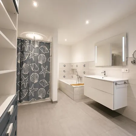 Haus Marina Kapitaen-alexander-strasse 39, 27472 Ankerplatz Whg. 22, Seesicht Apartmán *