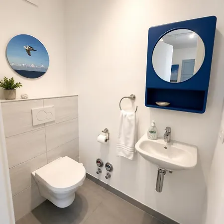 Haus Marina Kapitaen-alexander-strasse 39, 27472 Ankerplatz Whg. 22, Seesicht شقة